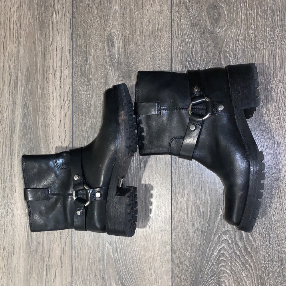 Michael kors biker booties size 37
